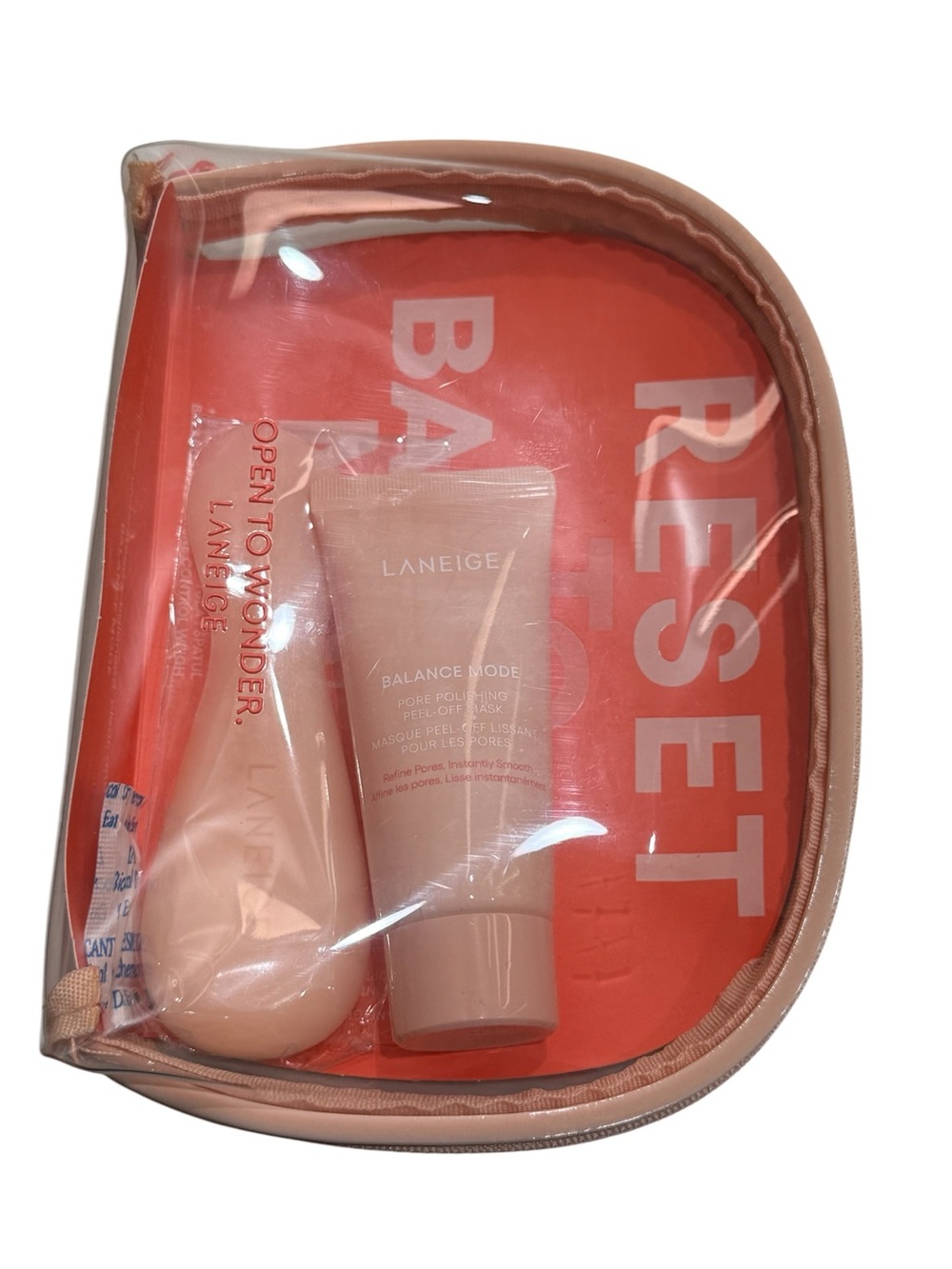 LANEIGE Balance Mode Pore Polishing Peel-off Mask travel size. BRAND NEW